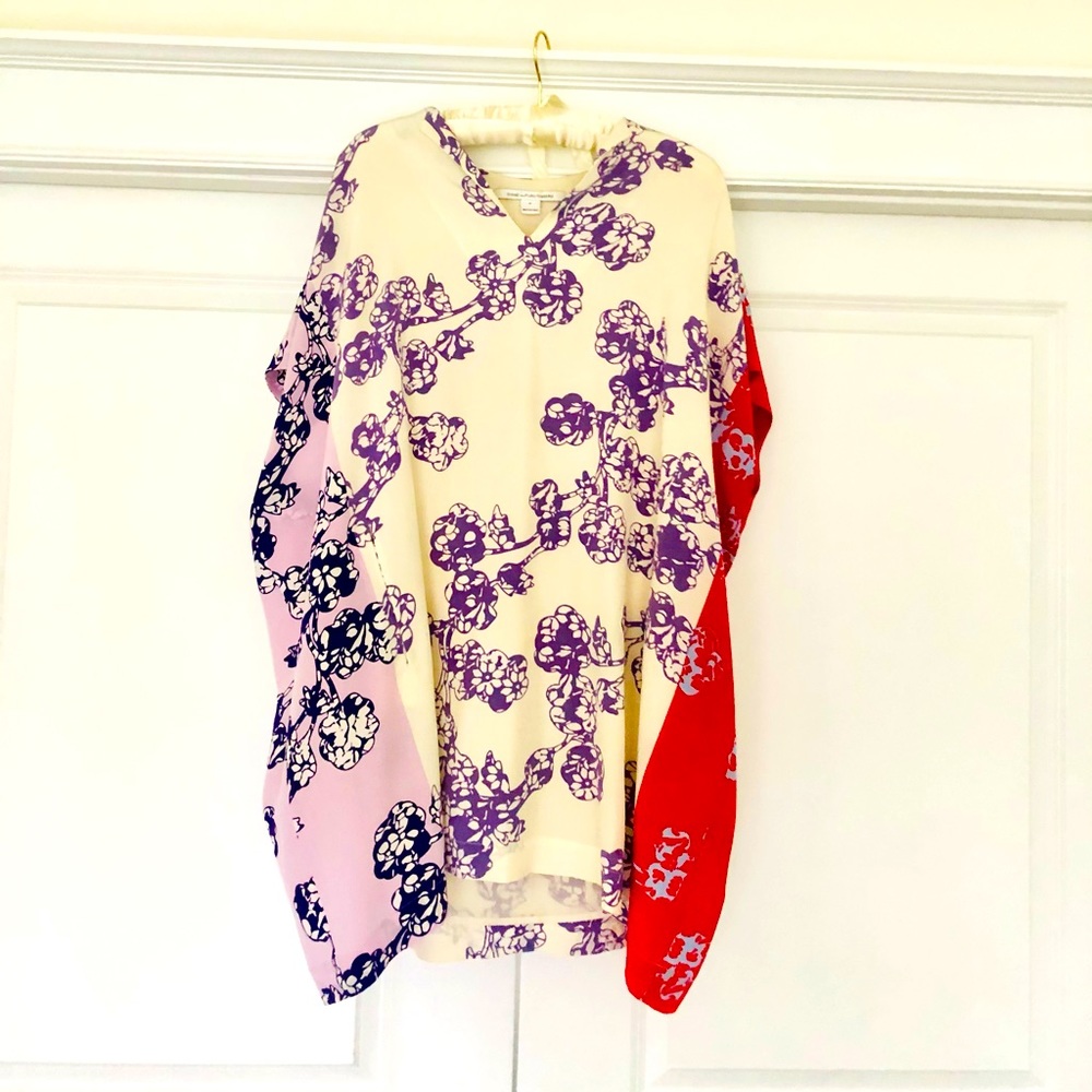 DIANE VON FURSTENBERG Kimono Dress. Petite$523